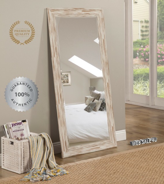Full Length Mirror Floor Wall Leaning Lean Rustic Farmhouse Wall Leaning Lean Rustic Farmhouse