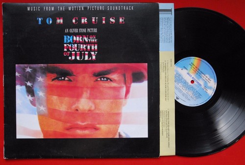 TOM CRUISE OLIVER STONE BORN 4TH JULY RARE EXYUGO LP N/MINT