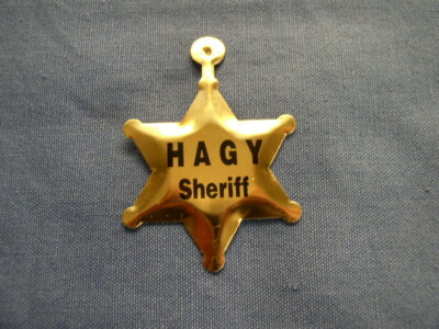 James W. Hagy Frederick County Sheriff 1994-2006 Campaign 2'' Pin