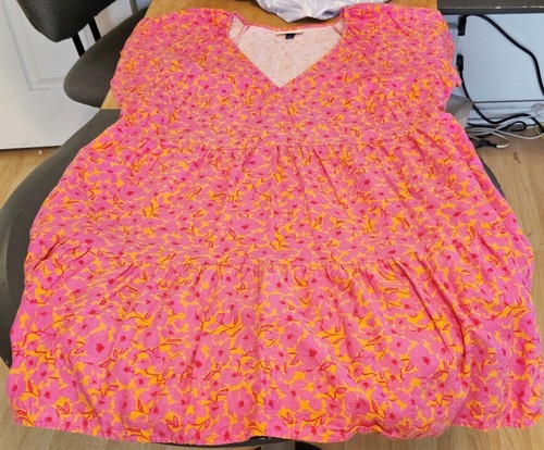 Universal Thread Women's Linen Blend Peach Dress Size 2XL MINT CONDITION!