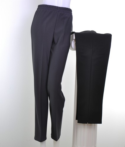 PANTALONI DONNA MODELLO CLASSICO ELASTICO IN VITA FELPATO MARCA EL.MA. ART.  612 | eBay