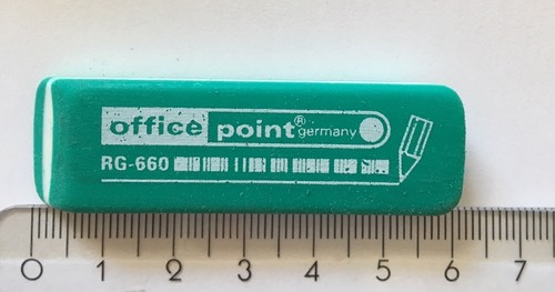 24 Erasors Office Point for Pencil Eraser 2 3/8in - Picture 3 of 3