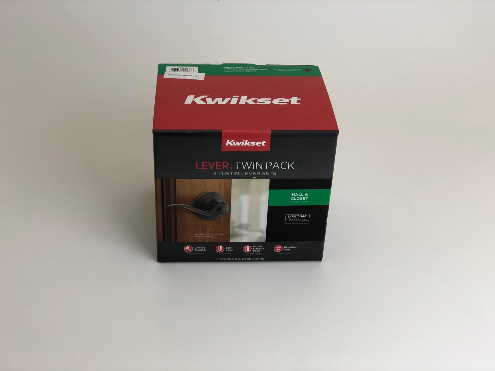 NEW Kwikset Balboa Venetian Bronze Privacy Hall/Closet Hall/Closet Hall/Closet Door Lever d8282c NEW Kwikset Balboa Venetian Bronze Privacy Hall/Closet Hall/Closet Hall/Closet Door Lever d8282c