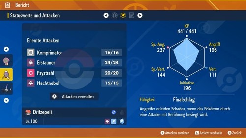 Geister Set Lvl 100 EV Set Pokemon Karmesin und Purpur - Bild 18 von 44