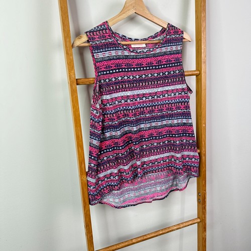 Sass & Bide Tank Womens XXS Pink Striped Lightweight - Picture 2 of 10