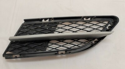 BMW 2009-2011 E90 LCI FRONT LEFT DRIVER SIDE  BUMPER GRILLE COVER TRIM PANEL OEM