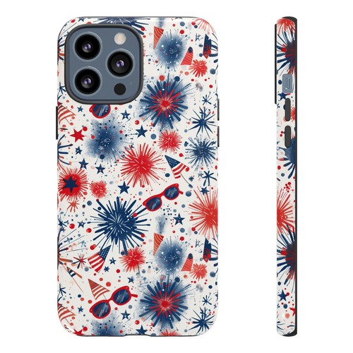 Phone Ink - Tough Case for iPhone Galaxy Pixel - July 4 USA Pattern - 第 60/191 張圖片