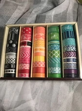 Recollections Washi Decorative Craft Tape 45 Rolls DIY PlannerS Scrapbook NEW