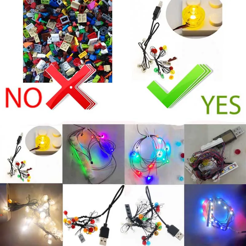 USB Light Kit for LEGO 75936 Jurassic World Jurassic Park Bricks Toys USB Bulb D - Picture 3 of 12