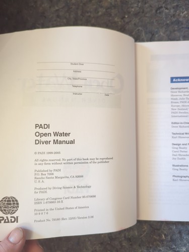 Open Water Diver Manual by Bob Wohlers, Karl Shreeves, Alex Brylske and Ralph... - Picture 4 of 8