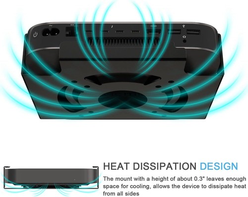 Mac Mini M2 Mount, IFCASE Heat Dissipation Design Anti-Scratch Behind... - Picture 2 of 24