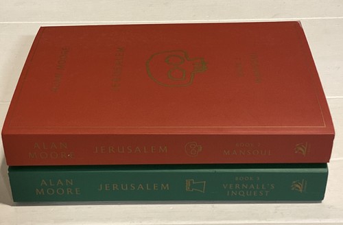 Jerusalem by Alan Moore: Lot of Used Books, Book 2 And 3 Only. Missing Book 1