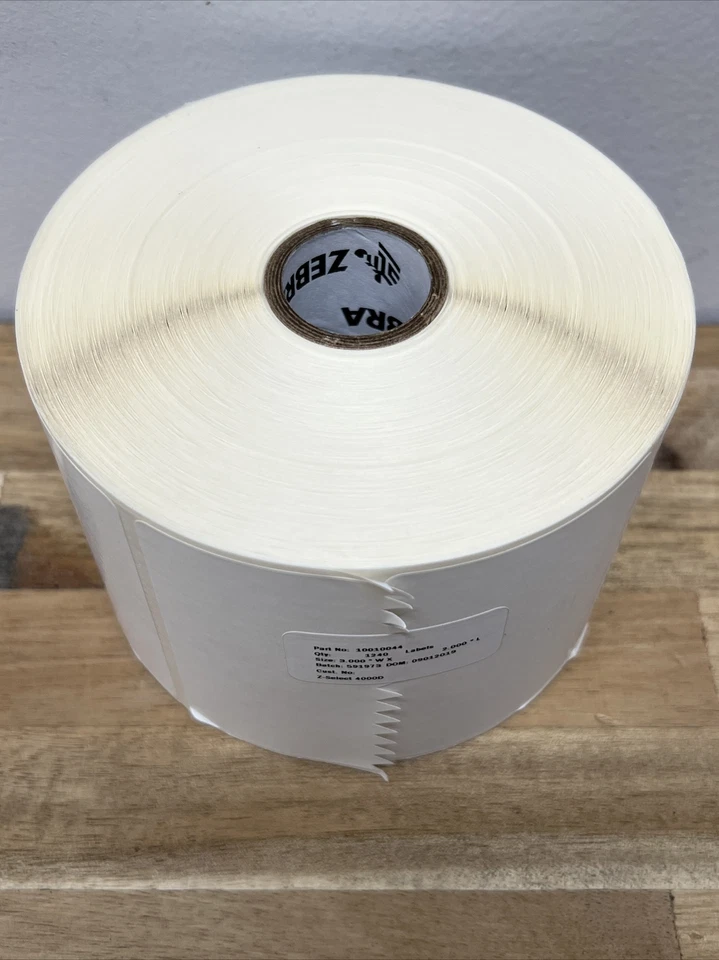 Zebra 10010044 Z-Select 4000D 2x3 Inch Direct Thermal; 1240 Labels/Roll Free Shi - Image 3 of 4