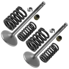 Caltric Intake & Exhaust Valve Kit For Kawasaki Bayou 220 KLF220A 1988 1989-2002