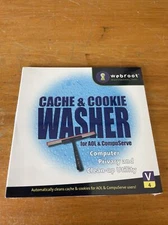 Webroot Software Cache Cookie Washer Computer Privacy and Clean-Up Utility 2001