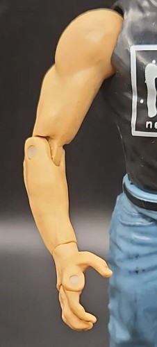 Jakks WWE R3 Tech Kevin Nash 2002 NWO Action Figure Loose - Rare Denim Jeans - Picture 5 of 11