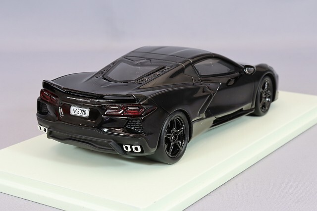Spark Chevrolet Corvette C8 2020 ブラック Chevrolet Corvette C8 2020 Black 1/43 Spark S5061
