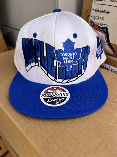 Vintage Zephyr Toronto Maple Leafs Wave Runner Snapback Hat / Cap - NWT - Picture 2 of 4