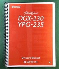 Yamaha DGX-230 YPG-235 Owner's Manual: 120 Pages  Protective Covers 