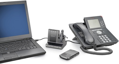 Plantronics Savi Office W730 Cordless Headset (83543-02) - Picture 3 of 4