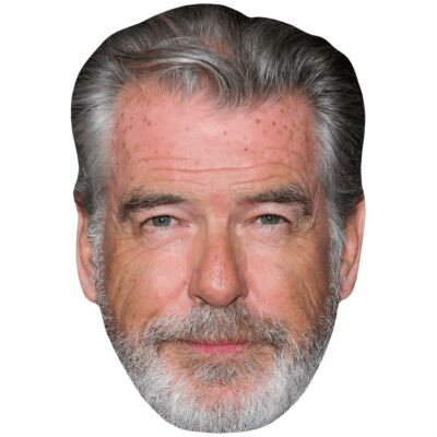 Piers Brosnan Card Mask Piers Brosnan Card Mask