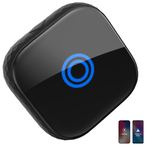 2-in-1 Wireless Carplay Adapter & Android Auto Wireless Adapter Dongle