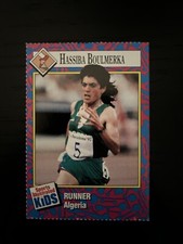 1993 Sports Illustrated For Kids Hassiba Boulmerka RC runner card #112