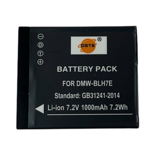 Replacement Panasonic DMW-BLH7E Li-ion Digital Camera Battery