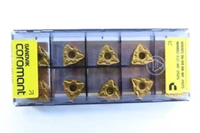 NEW BOX ( 10 PCS ) SANDVIK WNMG 06 04 08-MF 2025 WNMG 332-MF CARBIDE INSERTS
