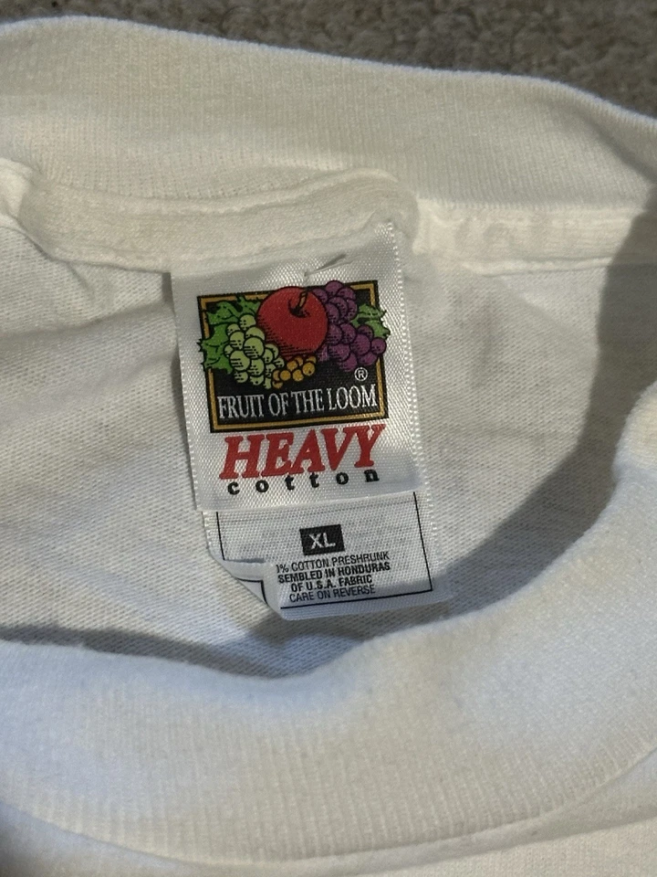 Camiseta Promocional Hershey's Parque Jurásico The Lost World 1997 De Colección Talla XL Blanca Foto 3 de 4