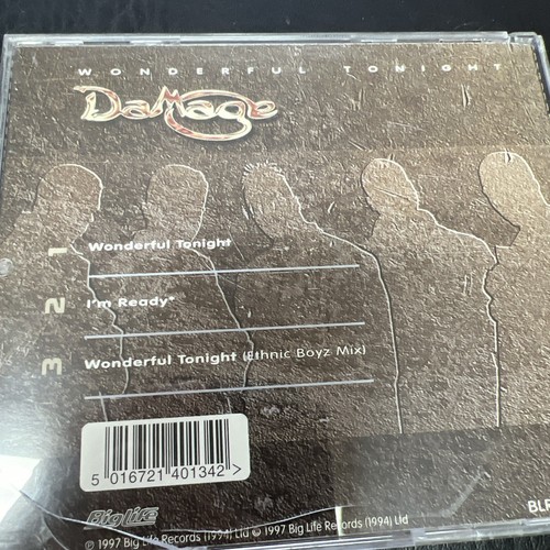 Damage - Wonderful Tonight CD Single(b88/61) Free Postage - Picture 2 of 2