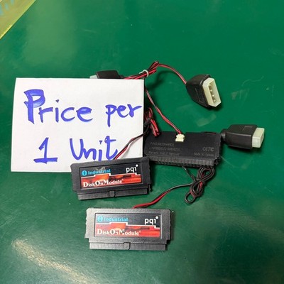 PQI 32MB Industrial IDE Disk On Module+Plug as in photos, Boot DOS 7, FedExDHL