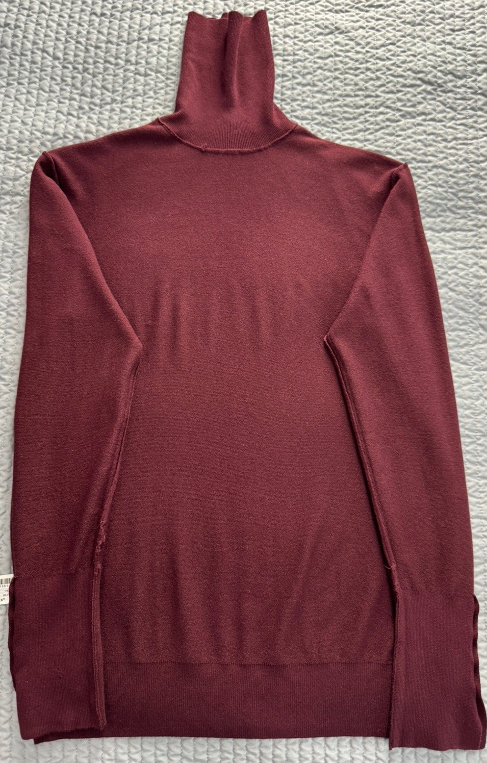 Zara Basic Women’s Burgundy / Cherry TurtleNeck L… - image 5