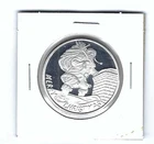 ONE TROY OUNCE .999 FINE SILVER ROUND - MERRY CHRISTMAS