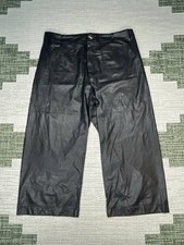 Anthropologie Maeve The Colette Cropped Pants Womens 24 Black High Rise Wide Leg