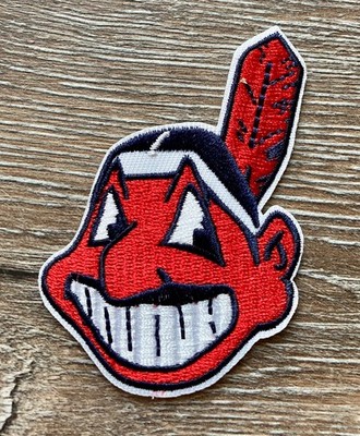 MLB Cleveland Indians PATCH Aufnäher Bügelbild Indianer Baseball Team US Sport