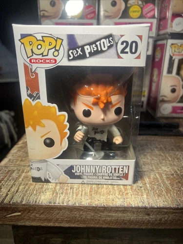 Johnny Rotten  Funko 20 Music Funko Pop In Protector
