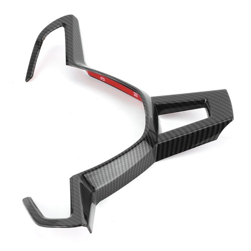 Steering Wheel Panel Cover Bezel Frame Trim Decor Auto For 2016‑2019⁺ - Picture 3 of 22