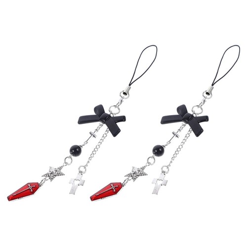 2 Pcs Pentagramm-Handykette Dekoration Für Telefon Charme Kawaii - Zdjęcie 6 z 12