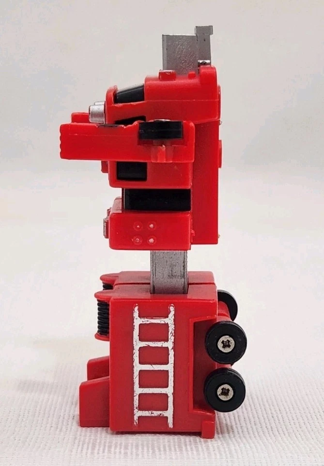 Camión de bomberos transformador Remco Zybot 1984 de colección Foto 4 de 4