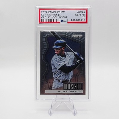 2022 Panini Prizm KEN GRIFFEY JR. OLD SCHOOL #OS-2 Graded GGC GEM MINT 10 