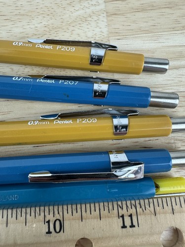 Pentel/Berol Mechanical Pencils & Refills Turquoise Eagle Drawing Mixed Colors - Picture 5 of 10