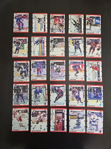 1990-91 Score Canadian Red NHL Hockey #1-380 - Finish Your Set! (Bilingual)