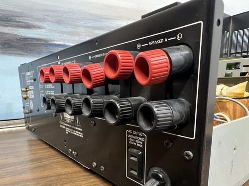 Yamaha M-60 Stereo Amplifier FOR PARTS- AS IS - Picture 14 of 24