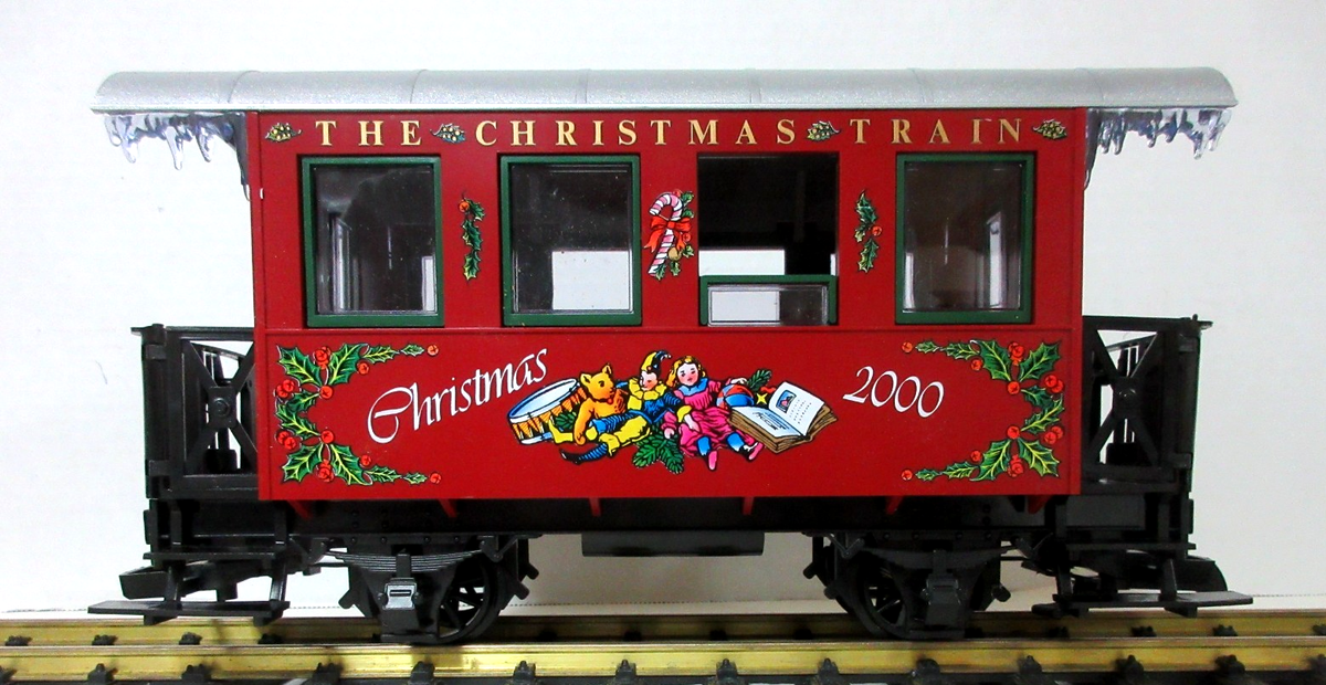 Vintage LGB G Scale the Christmas Train 2000 Passenger Car #36075