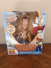 2010 White Logo Toy Storysignature Collection Woody Hat Pullstring 50 Sayings