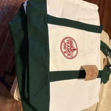 Trader Joe's Reusable Cotton Tote Bag Heavy Duty Shopping Bag Navy NEW NWT