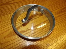 Calphalon Vented Stainless Steel Glass Lid 7" O.D   6 1/4 I.D 0810216  #82