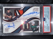 2023 Panini Immaculate Collection - Dual Material Signatures Jackson / Jones /49