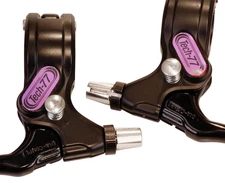 Dia-Compe Tech 77 BMX bicycle brake lever decals stickers (PAIR) LAVENDER